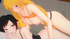 ruby rose, yang xiao long, rwby #872