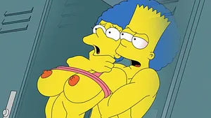 bart simpson, marge simpson, the simpsons #36535