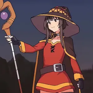 megumin, 1girls, absurdres #34973