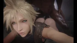 cloud strife, final fantasy, 2boys #17213