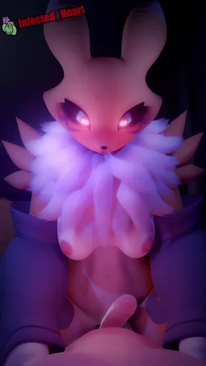 renamon, 3d, animated #23095