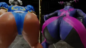 chun-li, juri han, capcom #14401