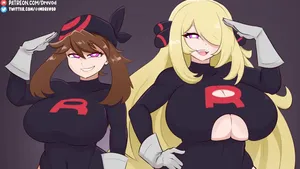 cynthia (pokemon), may (pokemon), team rocket #4015