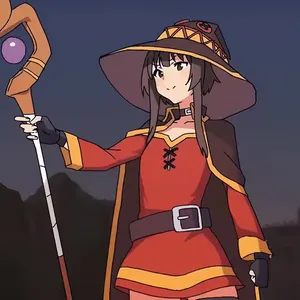 megumin, 1girls, animated #34168