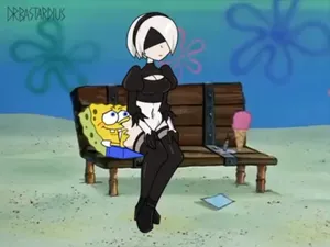 sheldon j. plankton, yorha 2b, nickelodeon #68