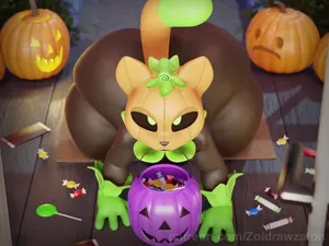 pumkat, halloween, holidays #5886