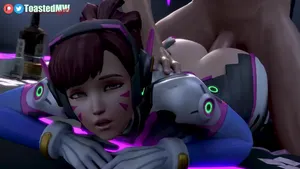 d.va, overwatch, 1boy #43866