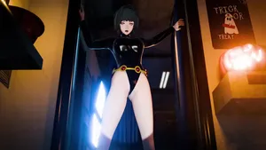 raven (dc), tae takemi, halloween #4050