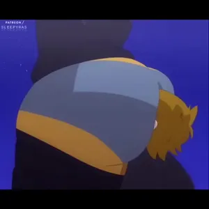 animated, ass in face, ass worship #14667