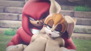 knuckles the echidna, vanilla the rabbit, sonic (series) #15078