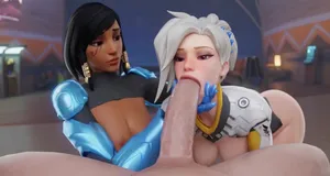 angela ziegler, fareeha amari, mercy #33036