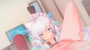 mint fantome, indie virtual youtuber, 3d #13538